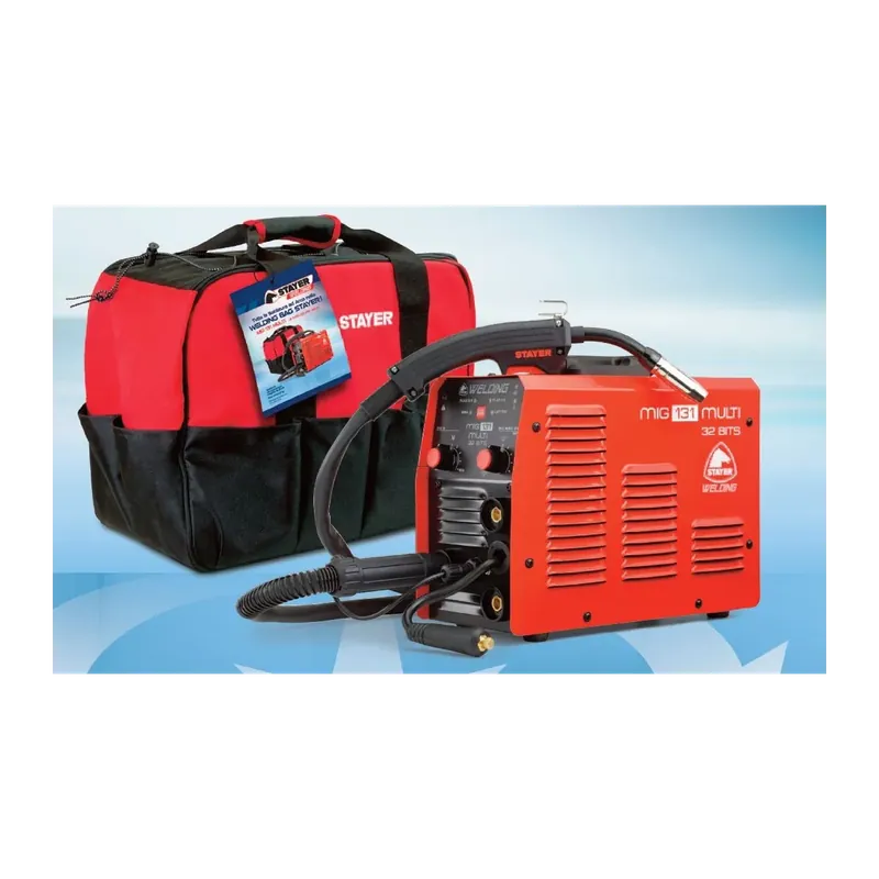 Beperkte Voorraad Saldatrice a filo nogas stayer - multi mig 131 - c/filo+torcia e kit elettrodo