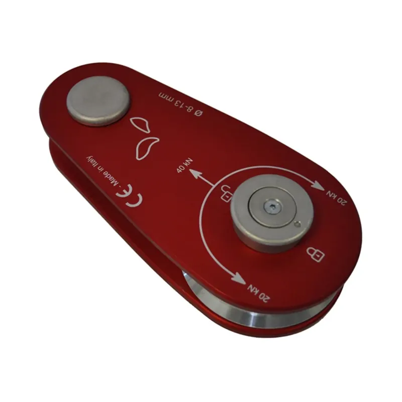 Nieuw Puleggia da rinvio - 8/13 - alluminio rossa