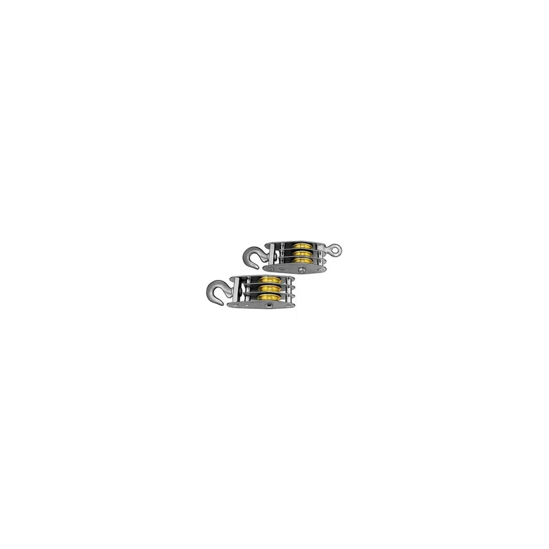 Direct Beschikbaar Carrucole taglie a 3 ruote - 2130 mm.65 - pezzi 2 - una con occhio