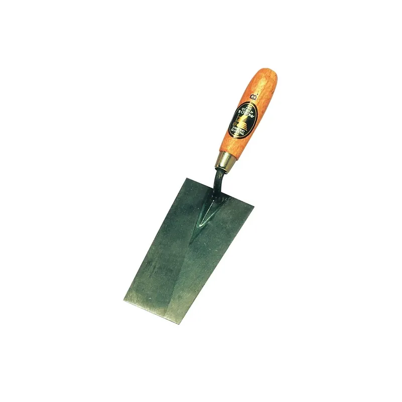 Premium Cazzuolino punta quadra - cm.14 m/legno -