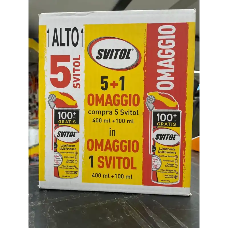 Svitol spray in cartone da 6 - ml. 400+100 - arexons Laatste Versie