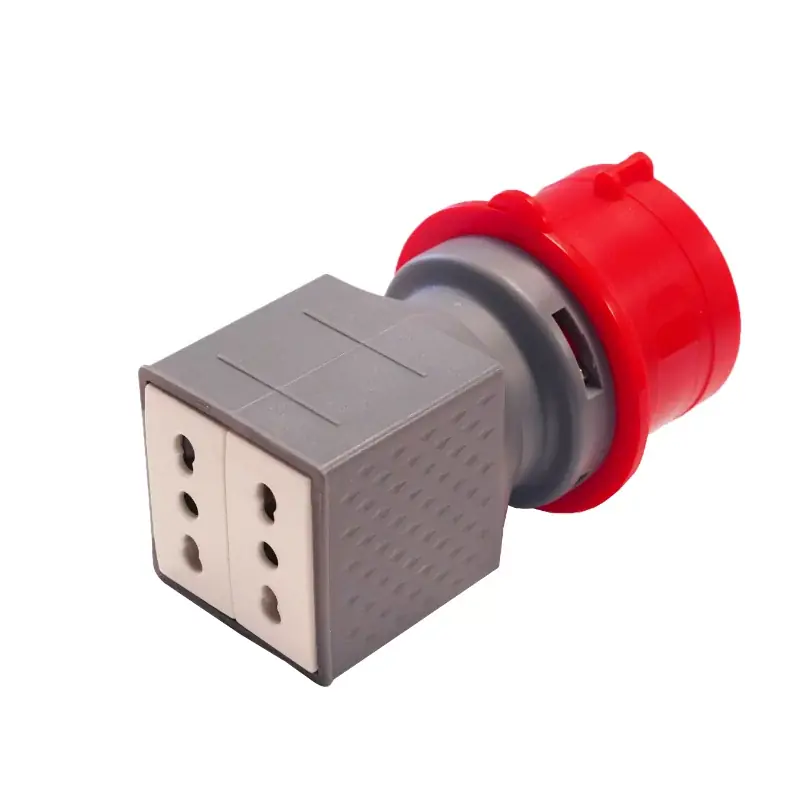 Adattatore industriale - vb-77500 - 2 prese 10/16 a Koop Vandaag