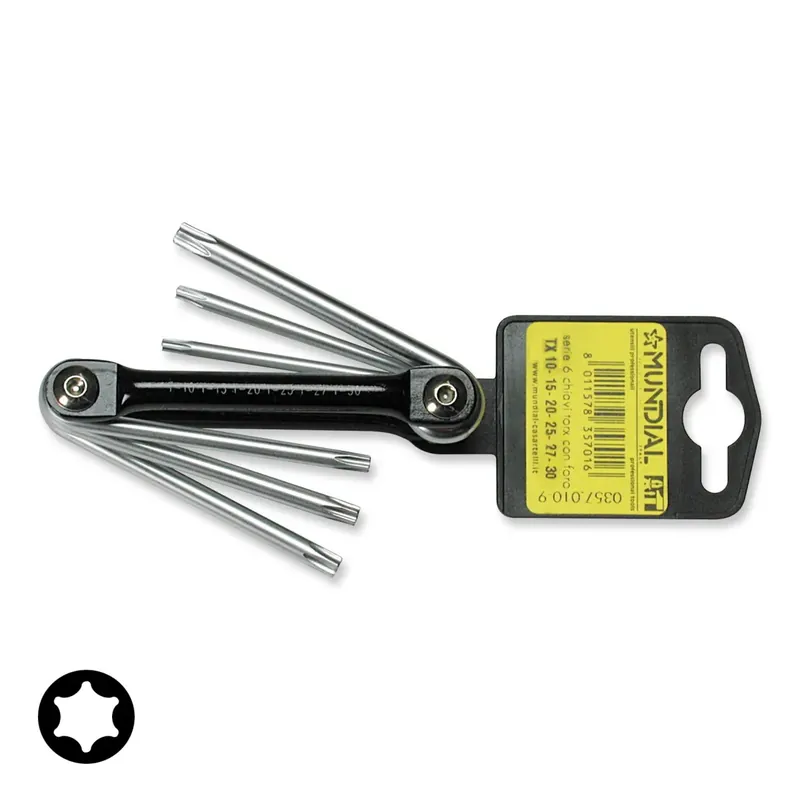 Chiavi torx mundial - set 6 pz. - Korting
