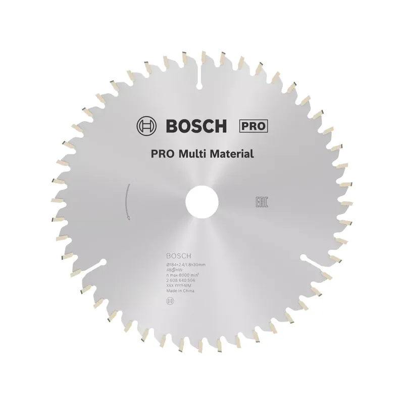 Superprijs Lama circolare widia bosch - 184x30-d.48 - mm mu