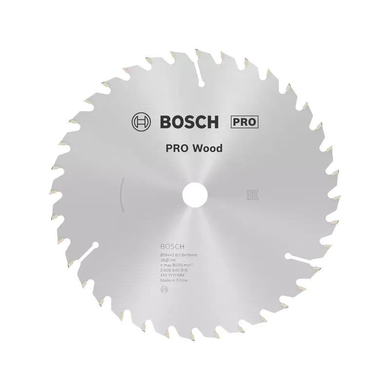 Bestseller Lama circolare widia bosch - 184x16-d.36 - op. wood