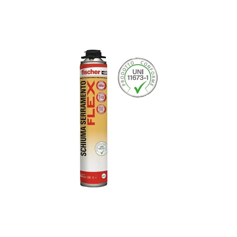 Direct Verzonden Schiuma per serramenti fischer - pup flex 750 - extra flessibile-termoacustico