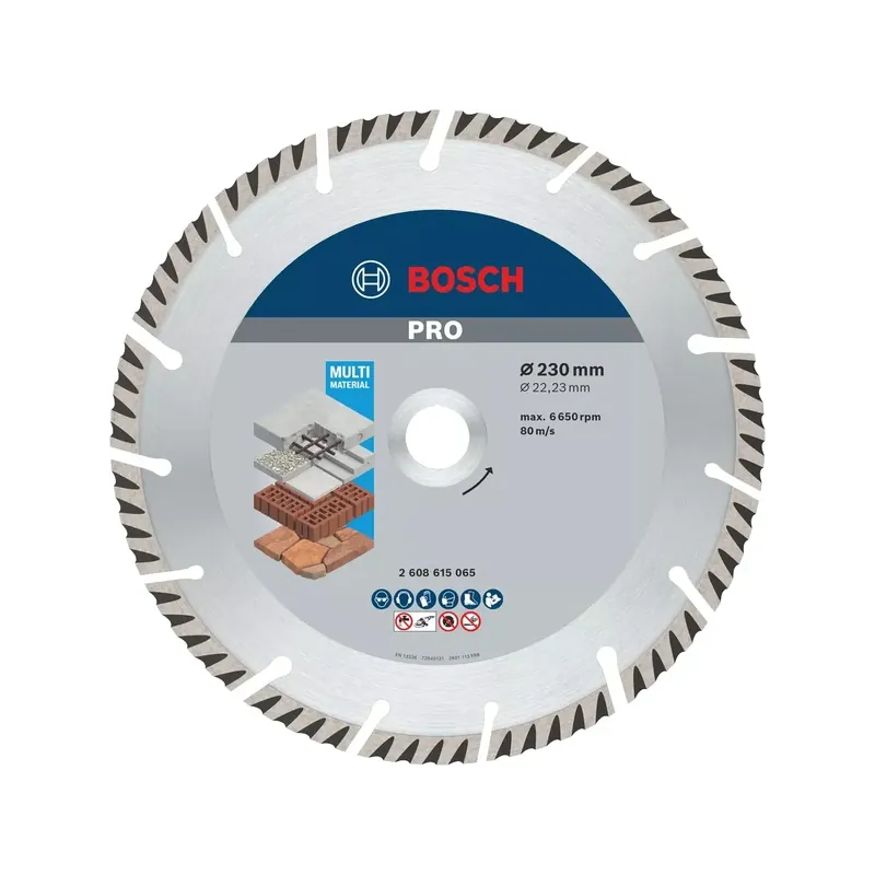 Express Levering Disco diamantato x gcs bosch - d.230 - universal