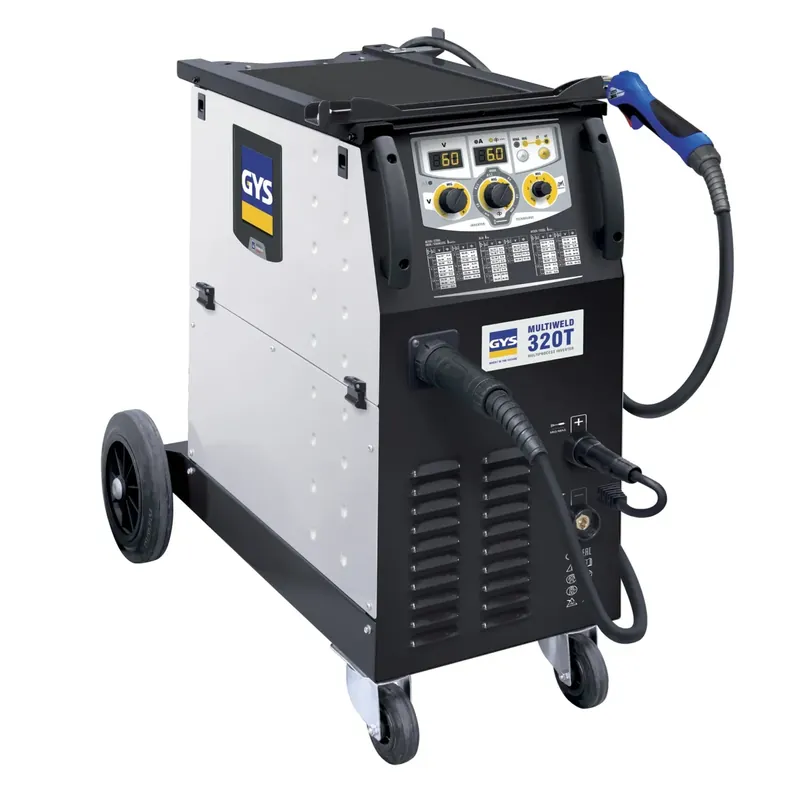 Shop Nu Saldatrice a filo gys 400v - multiweld 320t - c/kit mig