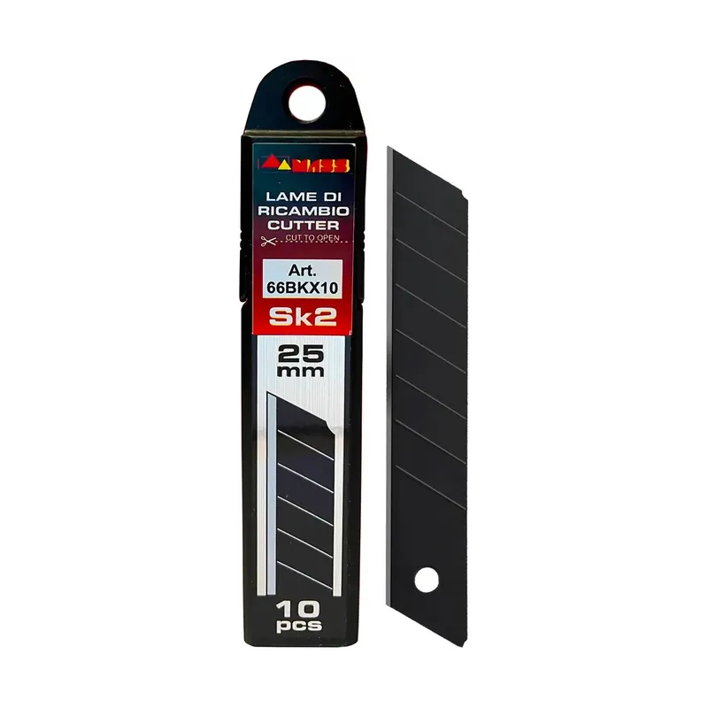Lame ricambio per cutter mass - mm.25 pz.10 - Finale Uitverkoop