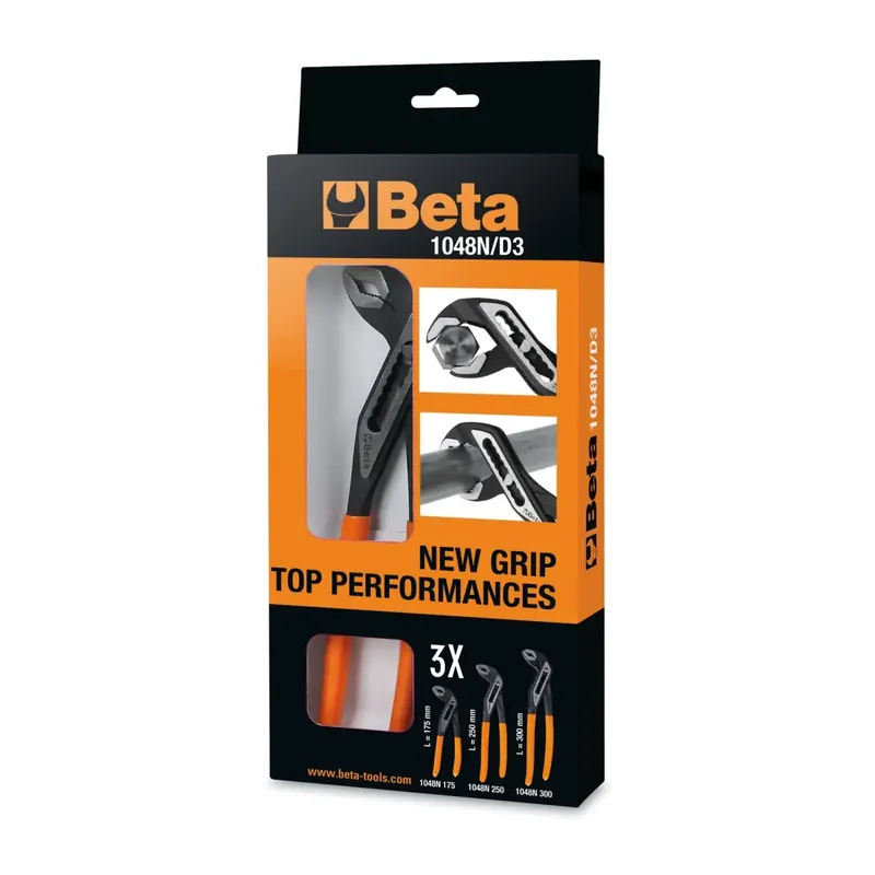 ASSORTIMENTI 3 PINZE REGOLABILI 1048N/D3 - Beta 1048N/D3 Favoriet