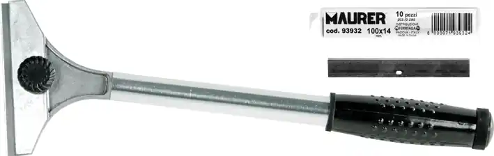 Dagaanbieding RASCHIETTO MULTIUSO MANICO LUNGO MAURER LAMA 100X14MM - CF. BLISTER