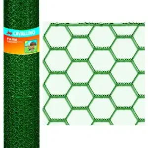 Koop Vandaag RETE CAVALLINO FARM PLASTIC VERDE ESAGONALE 10 M 25/5 50CM