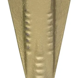 Ribimex PRCOIN23ECLA Cuneo in Acciaio, 2.3 kg, Forma Diamante, Oro Seizoensaanbieding