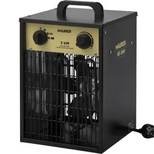 RISCALDATORE ELETTRICO MAURER 1500/3000W INDUSTRIALE Nu Kopen