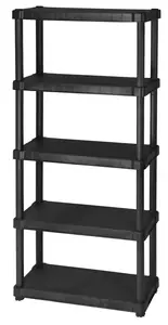 Tijdelijk Beschikbaar SCAFFALE RESINA 5 RIPIANI CM.80X30X188H