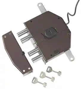 SERRATURA ELETTRICA DA APPLICARE TRIPLICE ART. 6823 Sx - cilindro 60 mm Bestel Nu