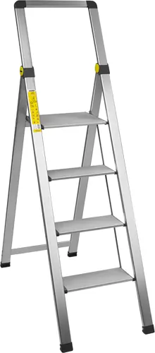 SGABELLO ALLUMINIO "SLIM STEP ALU" 4GR MAURER Seizoensaanbieding