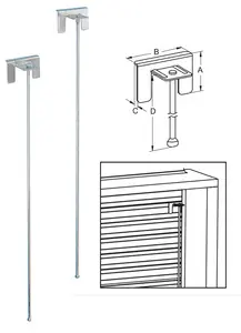 Tijdelijk Beschikbaar SICURA X TAPPARELLE PLASTICA SALTAP CM.48