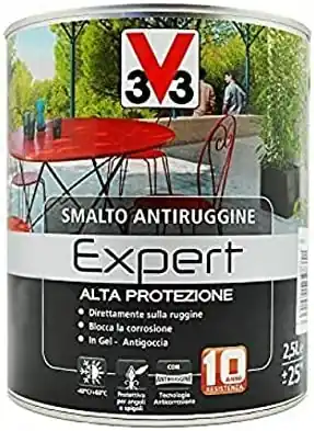 SMALTO ANTIRUGGINE ALTA PROTEZIONE SPECIALE FERRO - LINEA EXPERT Nero Brillante Direct Verzonden
