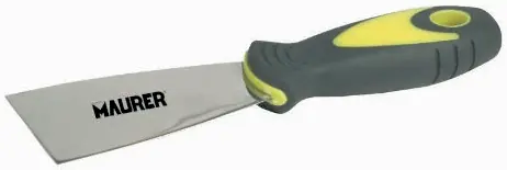 Betrouwbaar SPATOLA STUCCATORI MAURER INOX MM 100 M.GOMMA