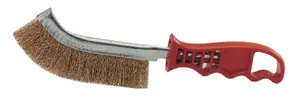 SPAZZOLA A MANO CURVA OTTONE mm 260 Gereduceerde Prijs