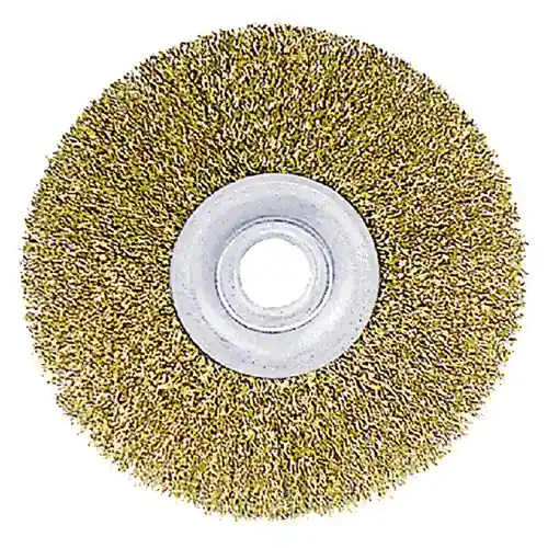 Hete Deal SPAZZOLA CIRCOLARE PER MOLA ø mm 100 - foro mm 13 - blister