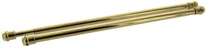 Lage Kosten STANGHETTA A MOLLA BRIS BRIS UNIVERSALE cm. 36/60 - oro