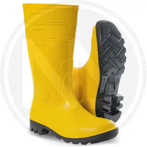STIVALI IN PVC SICUREZZA N.42 GIALLO MAURER S5 Seizoensaanbieding