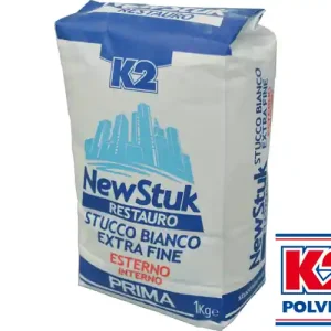 Aanbieding STUCCO IN POLVERE K2 "NEW STUK RESTAURO" 1KG EST./INT.