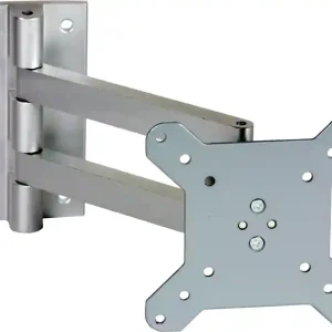 SUPPORTO TV 12"-22" 2 SNODI + CONNETTORE MAURER Nieuw