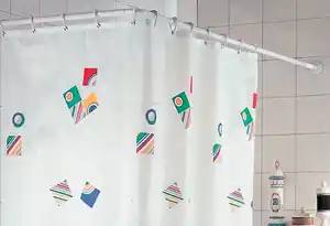 TELAIO PER DOCCIA BIANCO 80X80X80 Uitverkoop