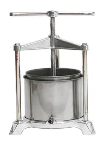 TORCHIETTO PREMITUTTO STRUTTURA ALLUMINIO Grande - H 16,5 x ø 22,5 cm - lt. 5 Laatste Kans