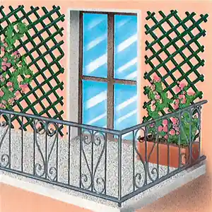 TRALICCIO ESTEN IN PLASTICA COLORE BIANCO MT. 3X1 Must-Have