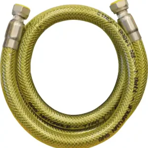 TUBO GAS METANO MAURER FLESSIBILE 2MT 1/2"F/F UNI EN 14800 Gecertificeerd
