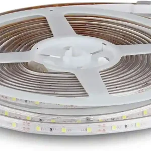 Gratis Retour V-TAC STRISCIA LED 3528 IP65 60LED/MT CF.5MT BIANCO FREDDO 6400K