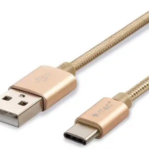 V-Tac VT-5334 PLATINIUM Series USB Data Cable Micro USB TIPO C Cavo 1m Bestel Nu