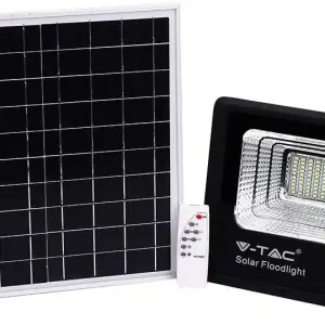 V-TAC VT-60W FARO LED 20W A BATTERIA CON PANNELLO SOLARE E TELECOMANDO BIA. NAT.4000K Hete Deal