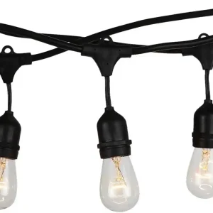 V-TAC VT-713 CATENARIA 15 METRI PER 15 LAMPADINE LED E27 PER ESTERNO - Tijdelijk Beschikbaar