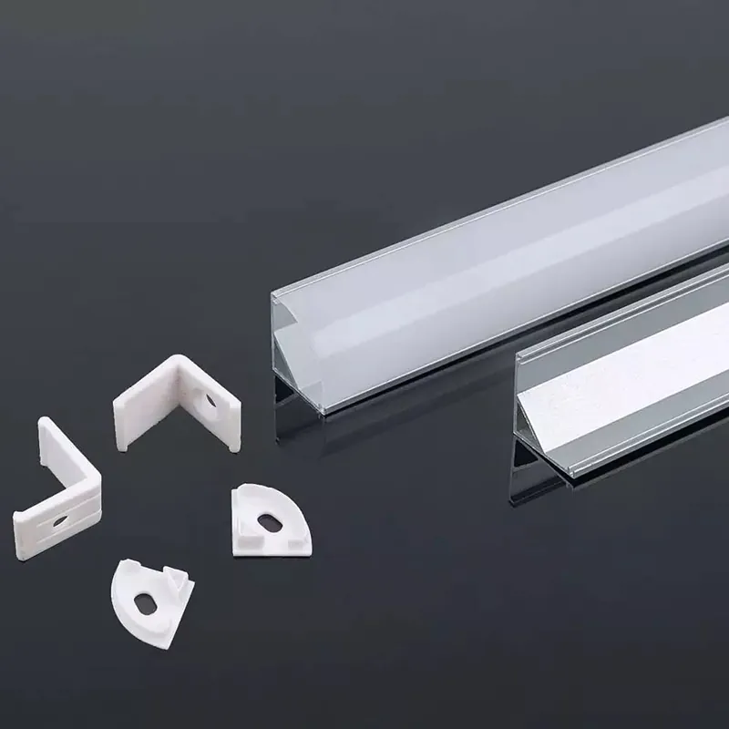 Premium V-TAC VT-8109 PROF.ANG.IN ALL.PER STRISCE LED LUN.2MT.