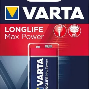 VARTA LONG LIFE MAX POWER 9V 1604 BLISTER Koop Vandaag
