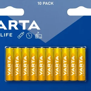Laatste Versie VARTA LONGLIFE ALCALINE MINI STILO AAA BL.10 PZ