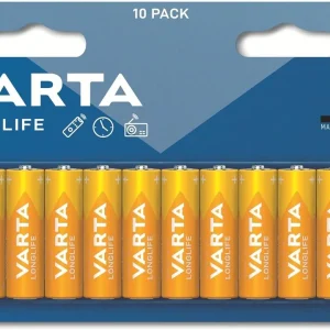 Koop Vandaag VARTA LONGLIFE ALCALINE STILO AA BL.10 PZ