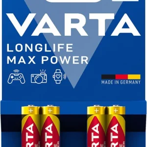 VARTA LONGLIFE Max Power - Batterie alcaline manganese, micro AAA Beperkte Voorraad