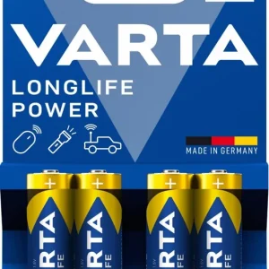 VARTA Longlife Power Batterie AA Mignon LR06 BL. 4 PZ Beste Prijs