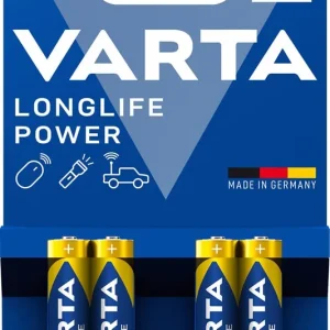 Weekendaanbieding VARTA Longlife Power Batterie AAA Micro LR06 BL. 4 PZ