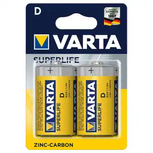 VARTA SUPERLIFE ZINCO TORCIA BL.2PZ Bestseller