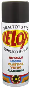 Shop Nu VELOX SPRAY ACRILICO NERO OPACO RAL 9005