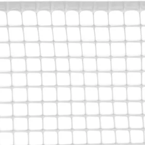 Koop Vandaag VERDELOOK Rete 10x10 cm Quadra a Bordi Non Taglienti, 1x5 m, BIANCA