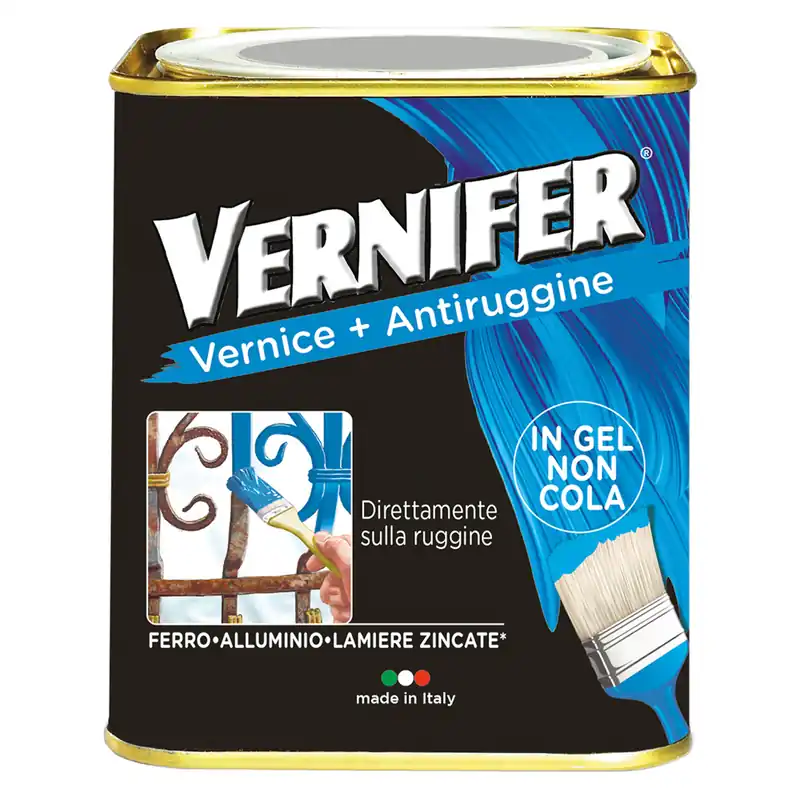 VERNICE ANTIRUGGINE ‘VERNIFER‘ Ml. 750 - ALLUM.METAL. Meest Verkocht