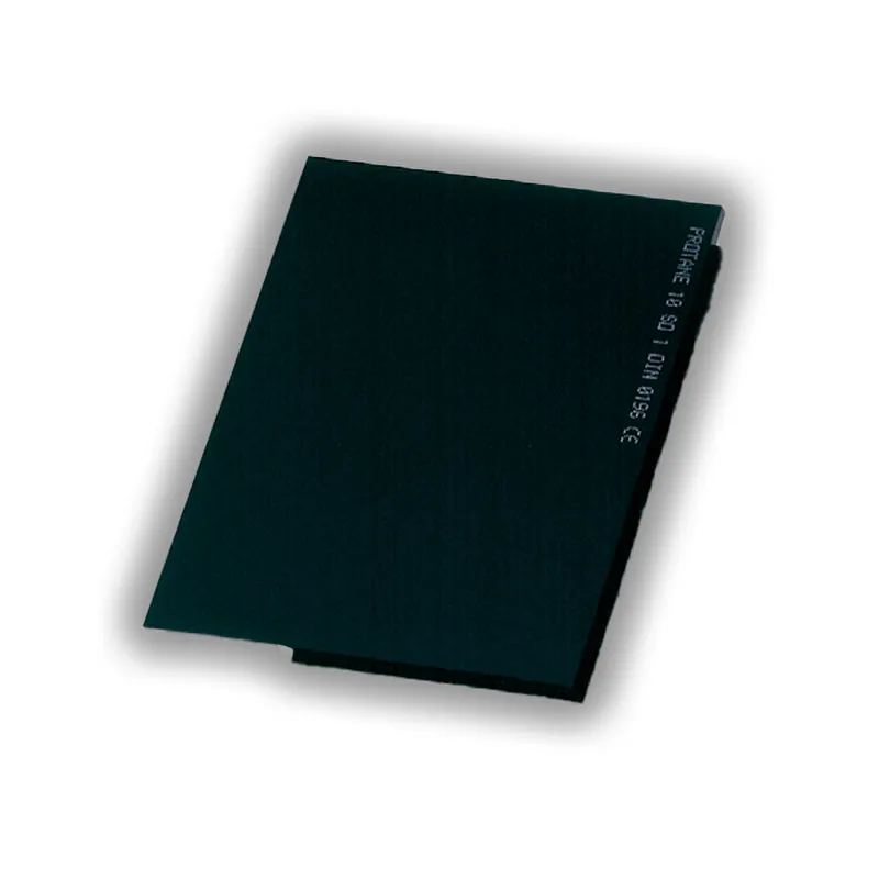 VETRO PROTANE VERDE PER MASCHERA DIN11 75X98 Favoriet
